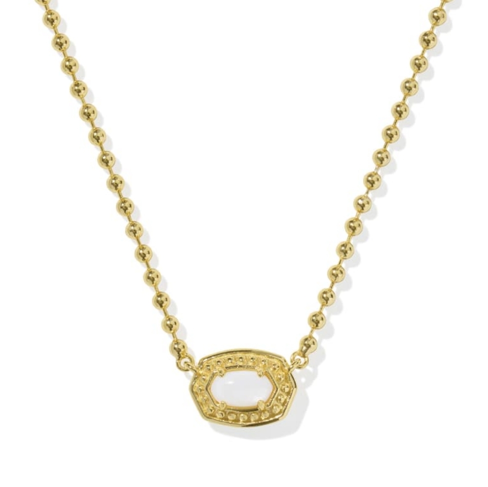 Kendra Scott - "Emilie" Gold Beaded Frame Jewelry - NWT